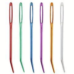 6pcs Big Eye Wool Needles Yarn Needle Tapestry Needle Sewing Needles