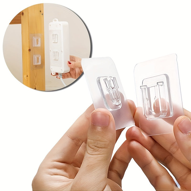 Automatic Wall Hook Sticker Front And Back Sticker Hanger