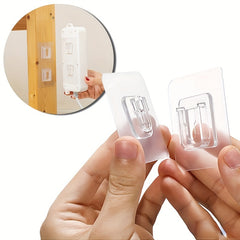 Automatic Wall Hook Sticker Front And Back Sticker Hanger