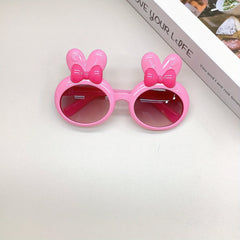 Girl's Rabbit Ear Bow Sunglasses for Baby Girls