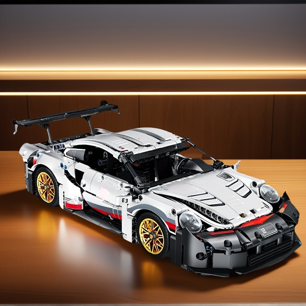 Classic Sports Car Building Block Model Set Adult Collectible Sports Car Buildin