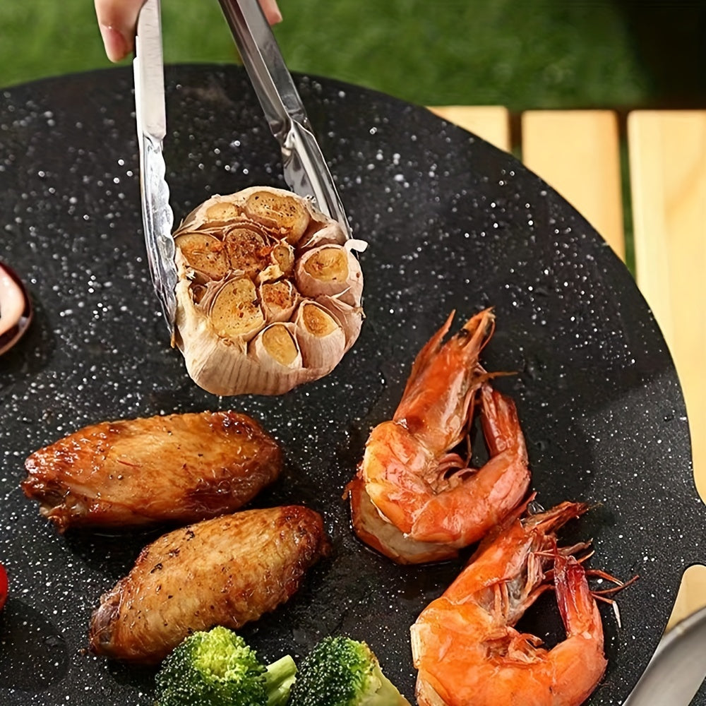 Carbon Steel Iron Baking Pan for Camping & BBQ