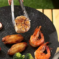 Carbon Steel Iron Baking Pan for Camping & BBQ