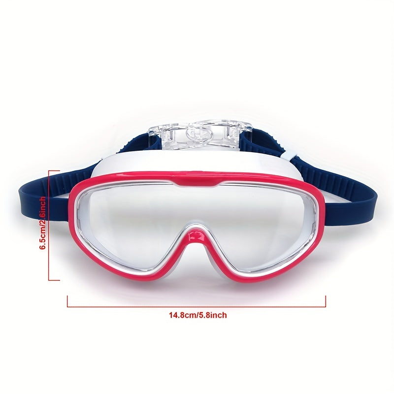 Kids Silicone Swimming Goggles UV Protection Leakproof Anti Fog