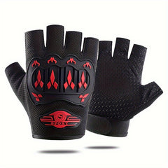 Men's Anti-slip Fingerless Gloves for Outdoor Sports Cycling