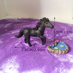 Handcrafted Horse Statue for Landscaping and Bonsai Decor