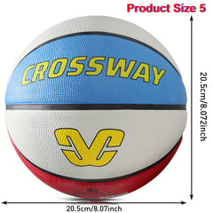 Rubber Basketball No 5 for Outdoor Training