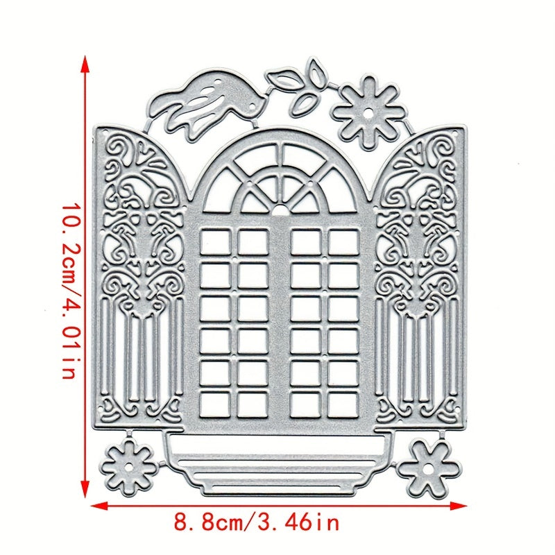 Window Patterns Cutting Dies Embossing Stencils for Card Making & Scrapbooking