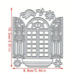 Window Patterns Cutting Dies Embossing Stencils for Card Making & Scrapbooking