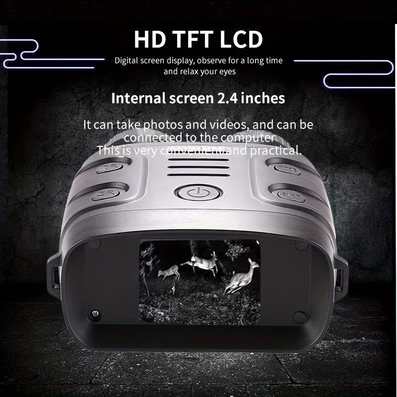 HD Night Vision Binocular Infrared Device for Night Fishing - No Charger