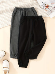 Boys' Casual Solid Sports Trousers
