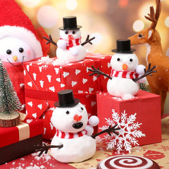 Foam Ball Snowman DIY Kit Christmas Craft Polystyrene Balls Arts Crafts