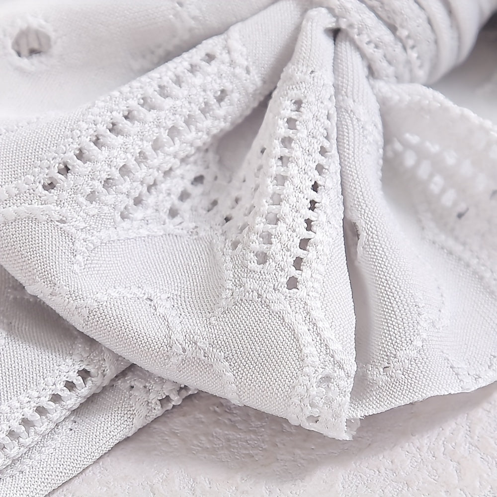 Lace Bow Elastic Headband Wide Hairbands for Baby Girls