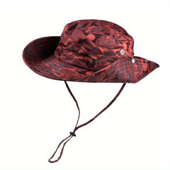 Camouflage Sun Hat for Men and Women - Sun Protection Bucket Hat