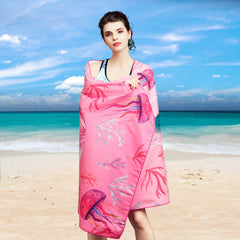 Turbo Microfiber Beach Towel Quick Drying Sand Proof Swim Towel