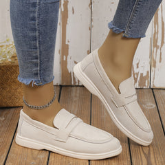 Women Casual Flat Loafers Slip On Lightweight Shoes