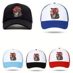 Adjustable Baseball Cap with Letter Embroidery, Sunshade Breathable Outdoor