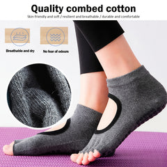 Women's Non Slip Yoga Socks for Fitness Pilates Barre