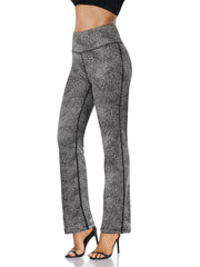 High Waist Skinny Flare Pants Sports Fitness Yoga Running Yoga Pants