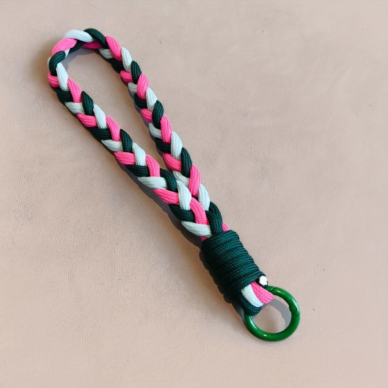 Braided Lanyard Keychain for Mobile Phone Case