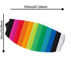 Colorful Dual Lines Kite with D Handles and Flying Lines