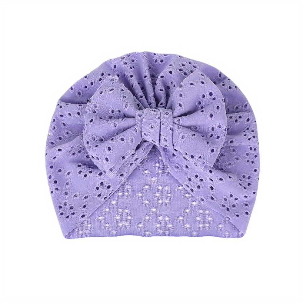Baby Turban Headwrap Knotted Bow Hat for Newborn Infant