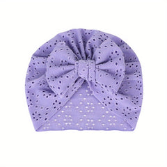 Baby Turban Headwrap Knotted Bow Hat for Newborn Infant