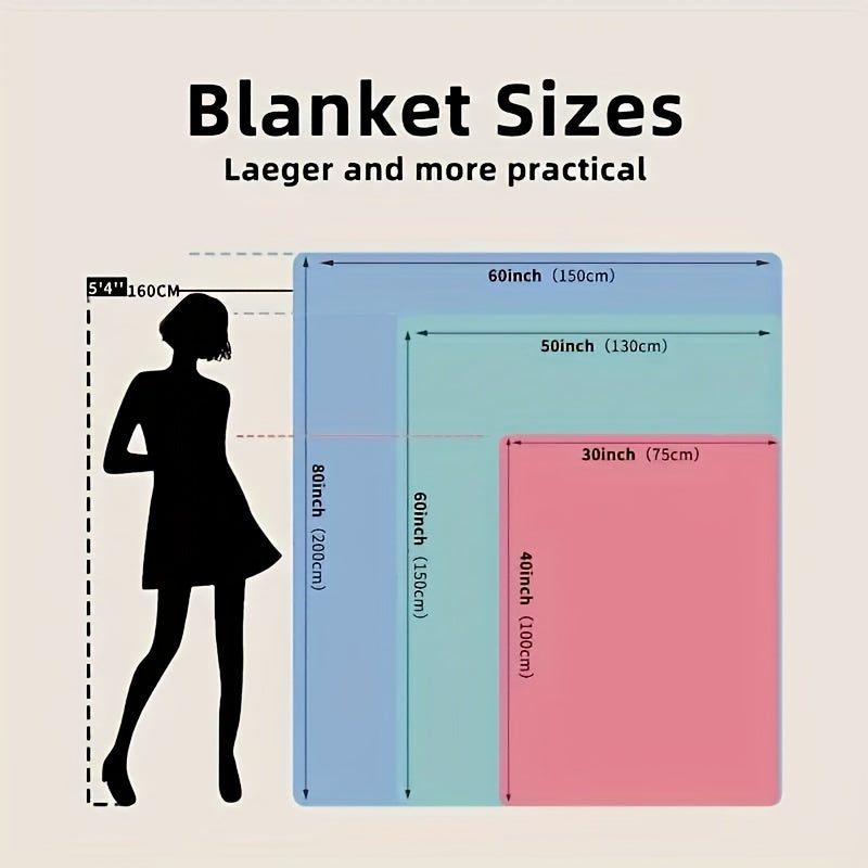 Flannel Butterfly Pattern Blanket Winter Warm Blanket