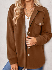 Women's Flap Pocket Overcoat