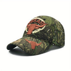 Camouflage Baseball Cap Animal Embroidery Sun Hat