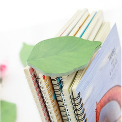 50 Sheets Leaf Sticky Notes Memo Pad for Students