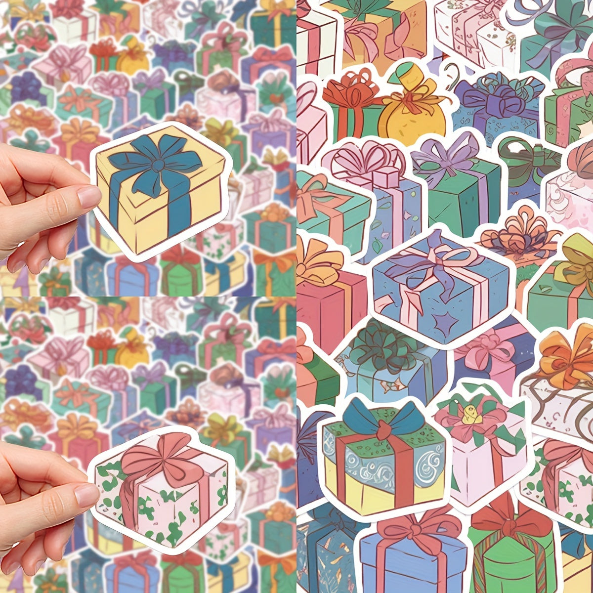 50pcs Cartoon Graffiti Stickers for Laptop Helmet Water Cup DIY Decoration