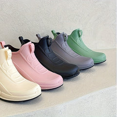 Women's Waterproof Top Rain Boots Comfortable Non-slip Outdoor Boot