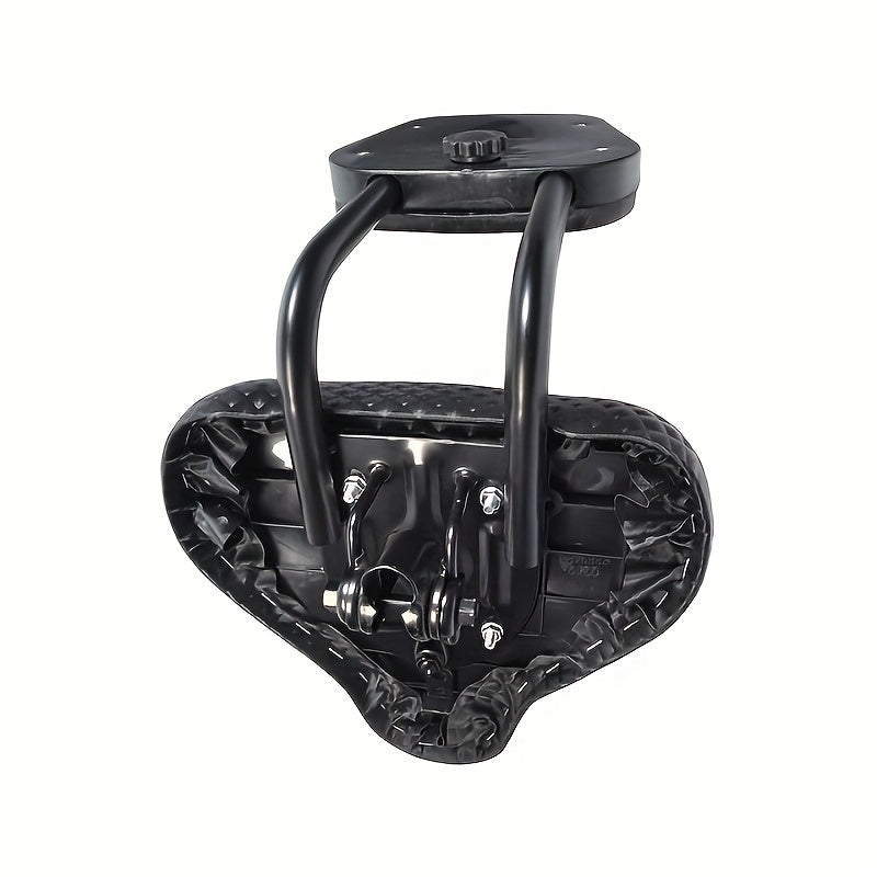 Large Saddle Seat With Backrest and Seat Bag