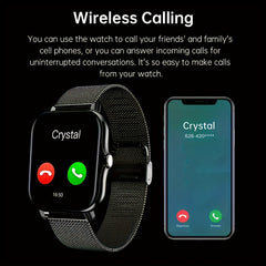 Smart Sports Watch Music Control Call Answer Health Monitoring