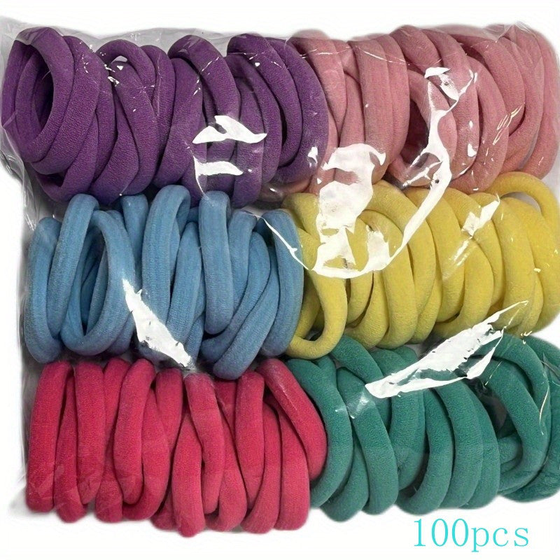 Colorful Hair Tie Hair Bands Ponytail Holders Scrunchies Hair Accessories