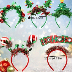 Christmas Cartoon Hairpin Funny Headwear Party Dress Up