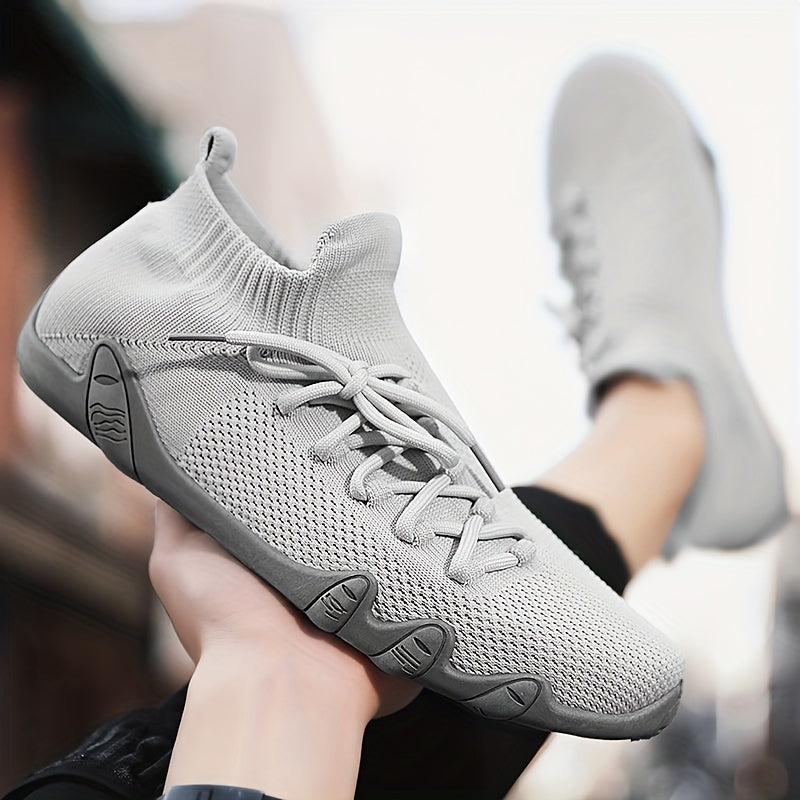 Men's Knitted Lightweight Slip On Casual Shoes Breathable Sock Shoes
