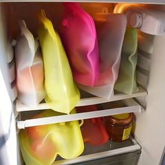 Silicone Baby Food Storage Bag for Fresh & Secure Refrigeration