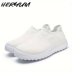 Comfortable Breathable Flying Woven Shoes Casual Outdoor Sneakers