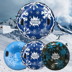 Winter Skiing Ring Waterproof Durable Thickened PVC Snow Sled 47 24inch