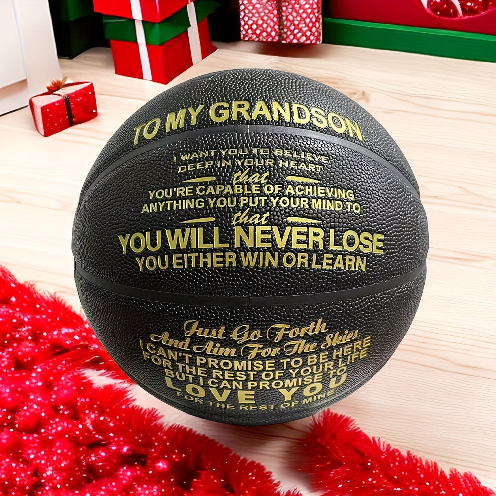 Creative Slogan Basketball Gift