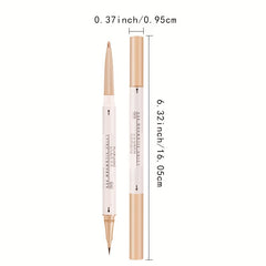 Waterproof Double Headed Eyeliner Pen for Long Lasting Smudge Application