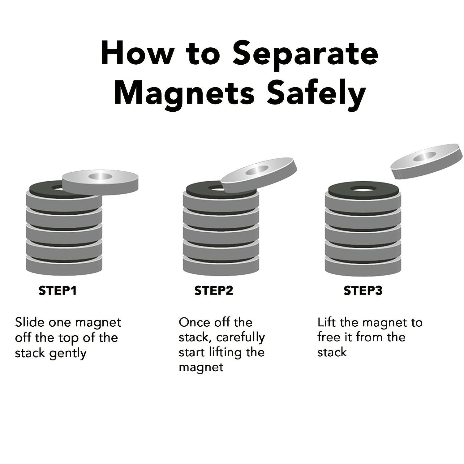 20pc Neodymium Disc Magnets for Science & Office Use