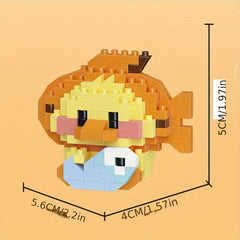 Duck Shape Micro Particle Building Blocks DIY Creative Gift