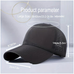 Quick Drying Outdoor Running Baseball Cap Men Women
