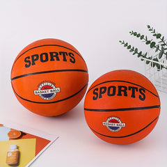 Rubber Basketball Size 7 for Adult with Needle and Net Bag