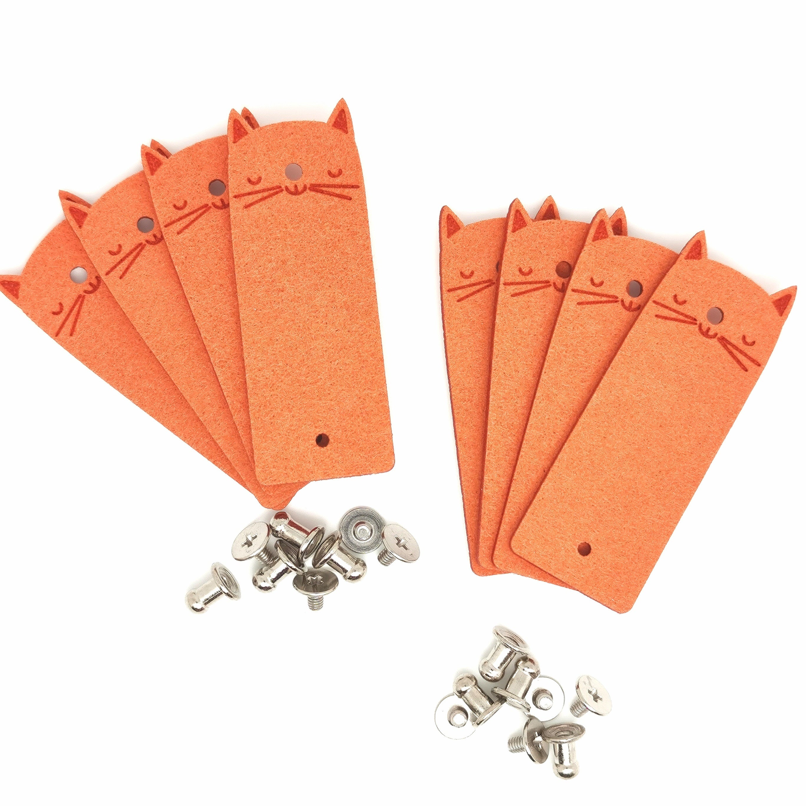 8pcs Kitten Labels Clothes Labels DIY Sewing Clothing Accessories