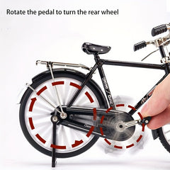 Alloy 28 Big Bar Toy Car Model Bicycle Ornaments Simulation Car Assembly DIY Shr