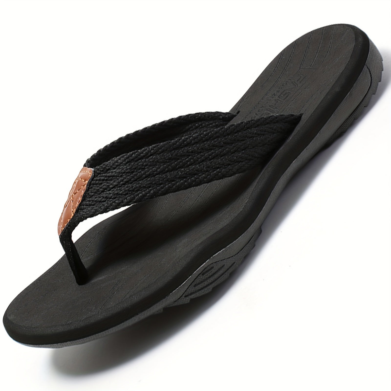 Men's Hemp Flip Flops for Beach and Outdoors